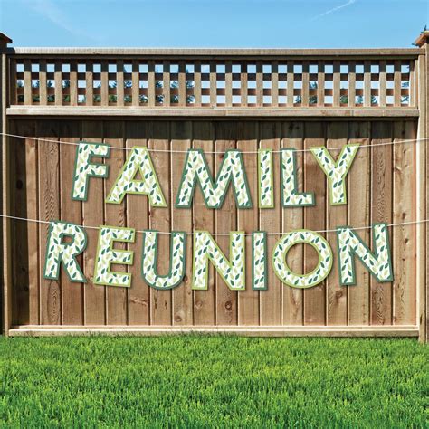 Big Dot of Happiness Family Tree Reunion - Large Family Gathering Party Decorations - Family ...