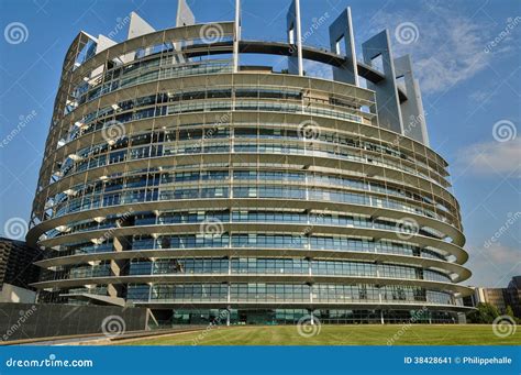 France, European Parliament of Strasbourg Editorial Photo - Image of ...