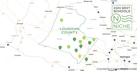 Loudoun County High Schools Map