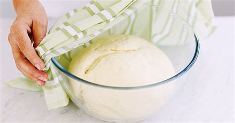 Step-by-step basic bread dough recipe