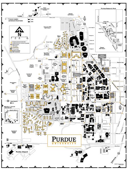 Map Of Purdue Campus