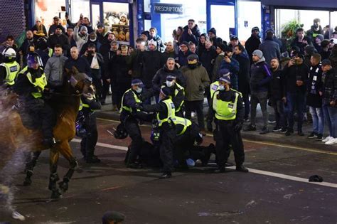 Tottenham and West Ham fans clash in ugly scenes ahead of EFL Cup clash - Irish Mirror Online