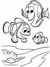 Finding Nemo  Marlin Dory And coloring Page sketch template