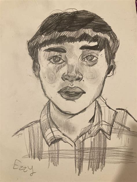 Will Byers Drawing in 2023 | Will byers, Drawings, Schnapp