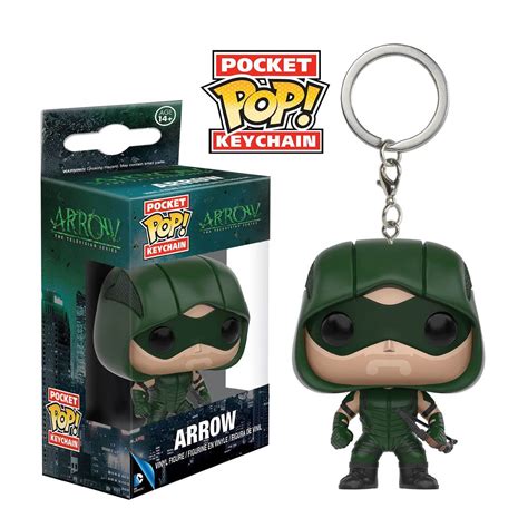 Funko Arrow Pocket POP The Arrow Vinyl Keychain Figure | Vinyl figures ...