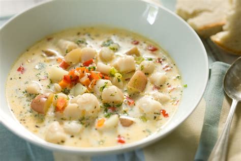 Bay Scallop Chowder steamer clam recipes;scallop and grits;sauce for ...