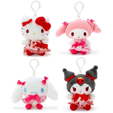 Sanrio Characters Strawberry Dress Clip-On Mascot – JapanLA