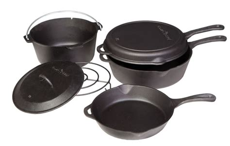 Camp Chef 6-Piece Cast Iron Cooking Set | The Home Depot Canada