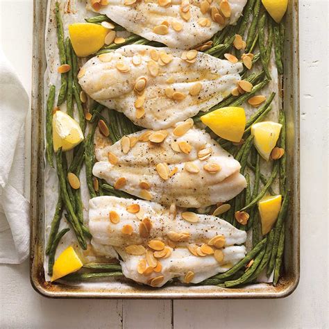 Sheet-Pan Sole Almondine | RICARDO