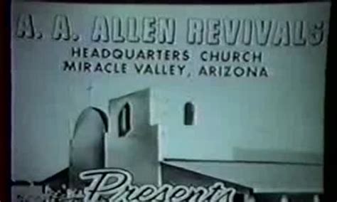 AA Allen Miracles of Healing