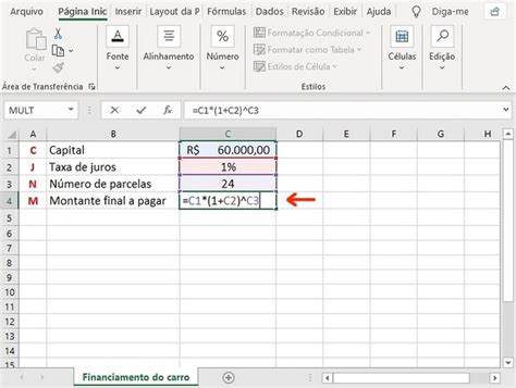 Planilha Excel Para Calcular Juros Compostos - Printable Templates Free