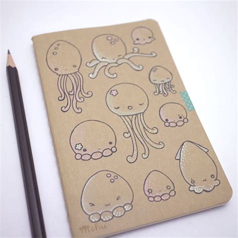 mohustore | Kawaii drawings, Notebook doodles, Doodle inspiration