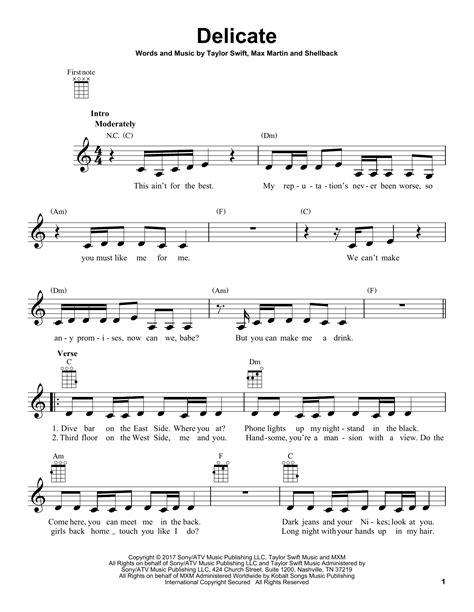 Taylor Swift Mine Piano Sheet Music Free Printable - Free Printable