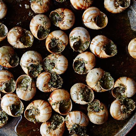 Escargot with Garlic-Parsley Butter Recipe | Bon Appétit