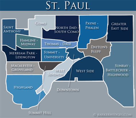 St. Paul Map