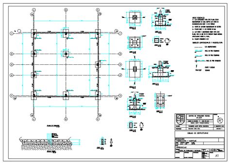 Foundation Layout Plan