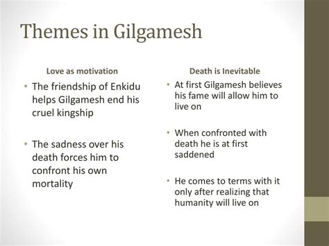 PPT - Epic of Gilgamesh PowerPoint Presentation, free download - ID:2659459