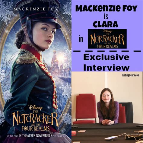 Mackenzie Foy Nutcracker Interview - on Becoming Disney's Clara ...