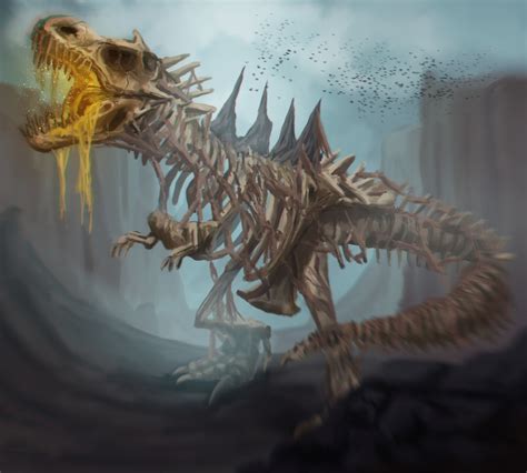 ArtStation - T-rex skeleton