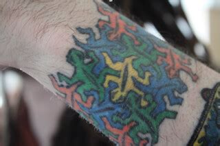 Escher Lizards Wrist Tattoo | A tattoo around my left wrist,… | Flickr