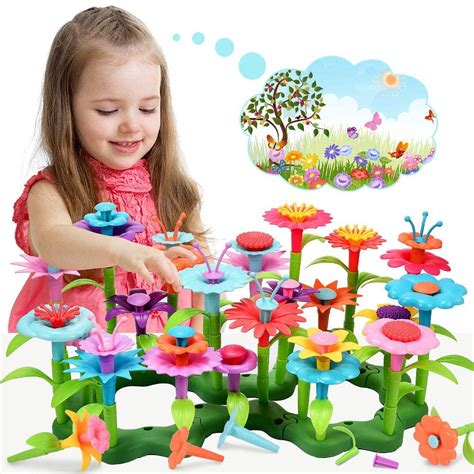 Girls Toys Age 3-6 Year Old Toddler Toys for Girls Gifts Flower Garden ...