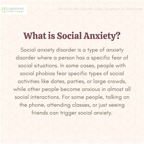 What Is Social Anxiety Disorder?