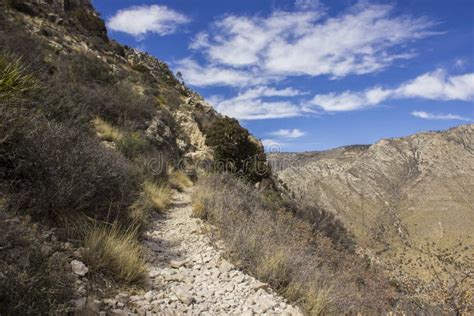 Guadalupe Peak Trail stock image. Image of geology, outside - 115428769