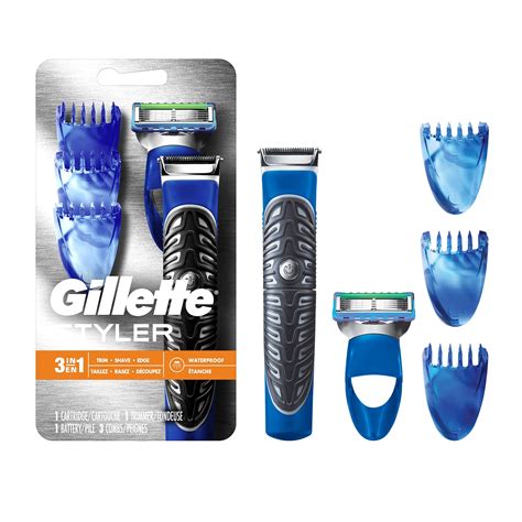 Gillette Styler, 1 Beard Trimmer for Men with 1 ProGlide Razor Blade ...