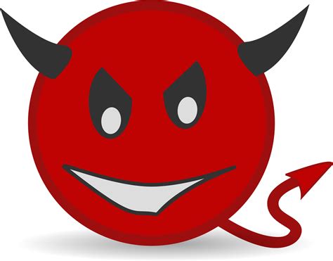 Clipart - Devil face icon