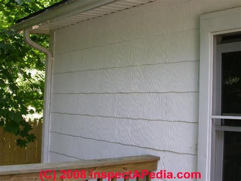 Asbestos Cement Siding or Shingles Identification