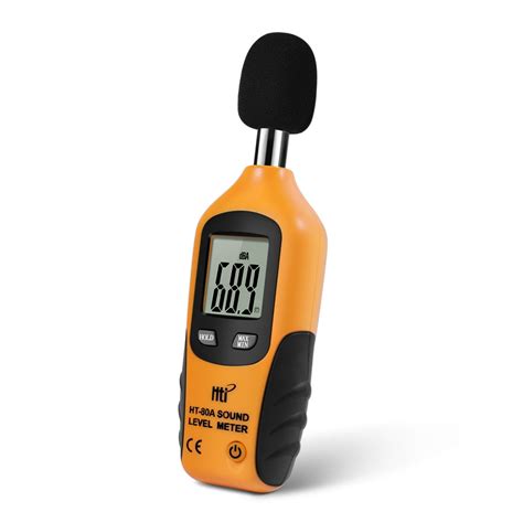 Decibel Meter Digital Sound Level Tester Pressure Audio Noise Measurement Tool Portable 30 dBA ...