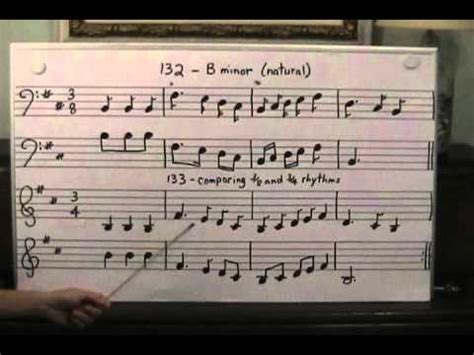 133 - comparing 3/4 and 3/8 rhythms - YouTube