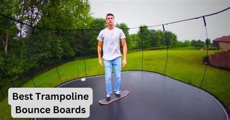 6 Best Trampoline Bounce Boards | Top Reviews [2024]