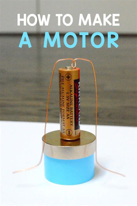 Simple Electric Motor Science Project