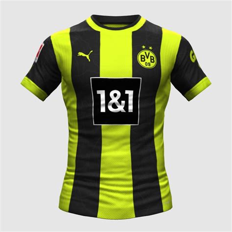 Borussia Dortmund 2023-24 home kit concept - FIFA 23 Kit Creator Showcase