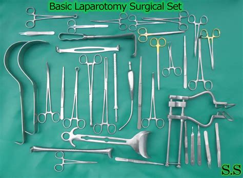 108 INSTRUMENTS BASIC LAPAROTOMY SET SURGICAL MEDICAL