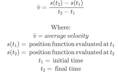 Explain How Average Velocity Is Different From Velocity ...