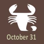 October 31 Zodiac - Full Horoscope Personality