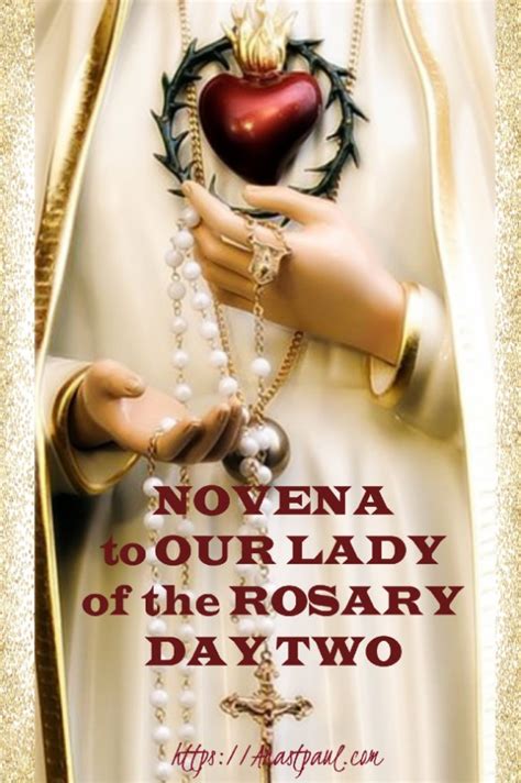 Novena to Our Lady of the Rosary – Day Two – 29 September – AnaStpaul