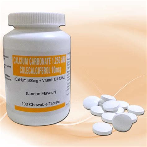 Calcium Carbonate Chewable Tablets Health Supplements at Best Price in Surat | Saintroy Lifescience