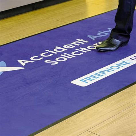 Logo Floor Mat | Brand With Artwork | More Than Just Print