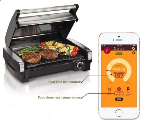 Smart Wireless BBQ Thermometer - Barbecue Basket