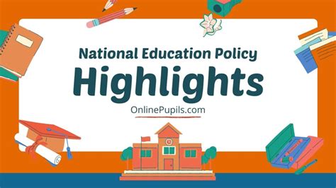 The National Education Policy 2020 Highlights – OnlinePupils