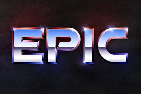 Recreate the Epic 80's Metal Text Effect in Photoshop