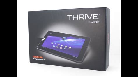 Toshiba Thrive Video Review - YouTube