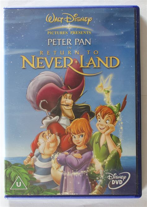 Peter Pan 2: Return to Neverland (2002 U) - Animation adventure, DVD Disney 5017188884693 on ...