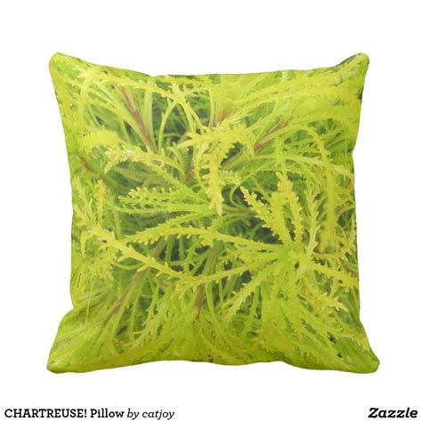 CHARTREUSE! Pillow | Zazzle.ca | Pillows, Chartreuse, Tool design