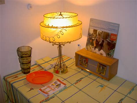 Fiberglass Lamp Glass Vase & Album @ Kitchen | My Kitchen - … | Flickr