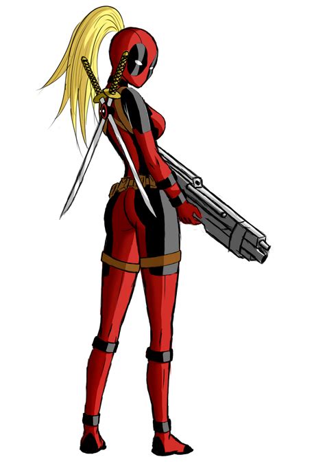 lady Deadpool by ZantyARZ on DeviantArt