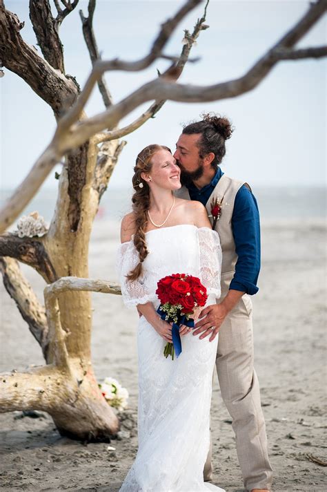 Wishing Tree Wedding at Folly Beach County Park | Chris + Morgan